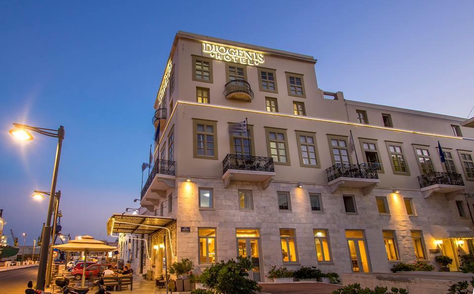 Ξενοδοχείο Διογένης Ερμούπολη Εξωτερικό φωτογραφία